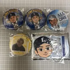 埼玉西武ライオンズ 佐藤隼輔 ガチャ ヘアクリップ まとめ売り