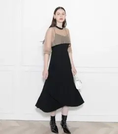 【LEJA】2WAYロングワンピースドレス結婚式