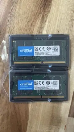 Crucial 16GBx2 DDR4-2400ノートPC用 （開封未使用）
