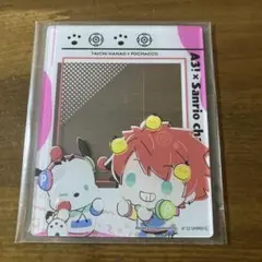 A3! 七尾太一x Sanrio ポチャッコ コラボアクリルカード　未使用