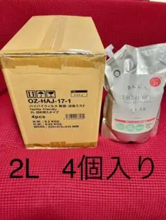 バイバイウィルス 除菌・消臭 詰め替え 2L×4本
