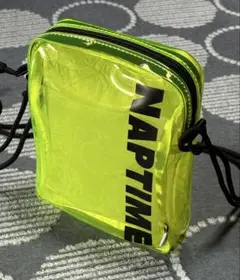 【新品未使用】 Naptime クリアショルダーバッグ　オレンジ Nissy NAPTIME ナップタイム クリアショルダーバッグ オレンジ