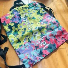 レア✨Sonar Pocket 花柄エコバッグ　ハッシュタグ