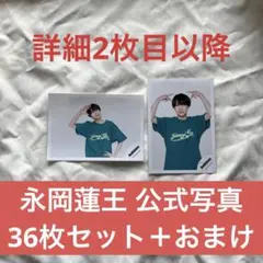 永岡蓮王 公式写真 36枚セット