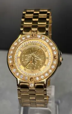 7 エルジン　メープルリーフ　コイン　ウォッチ　24K 腕時計 ELGIN - エルジン カナダメイプルリーフ金貨 腕時計 24K 1/10oz
