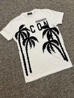DSQUARED2 ホワイト Tシャツ 14Y