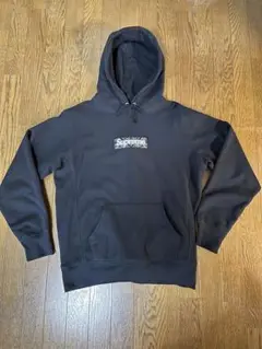 supremeバンダナボックスロゴパーカー