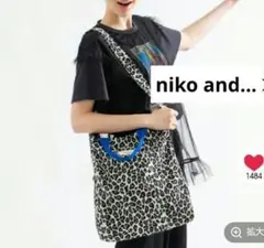 niko and...　ニコアンド　オリジナル2WAYテープトートバッグ