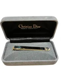 Dior クリスチャンディオール　ネクタイピン タイピン　ゴールド　ロゴ入り
