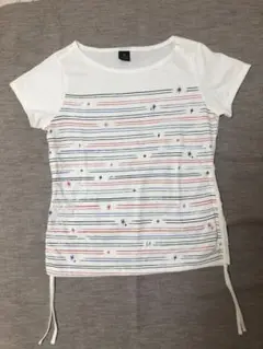 DANSKIN ホワイト Tシャツ M