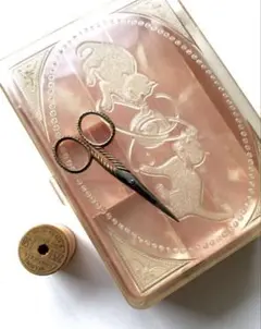 ヴィンテージ　ソーイングボックス