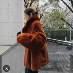 リムアーク ドルマンフェイクファーコート