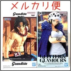 ワンピース フィギュア エース/トラファルガー・ロー 2点セット