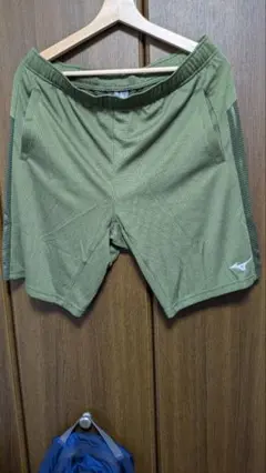 Mizuno トレーニングショーツ 2XL オリーブグリーン