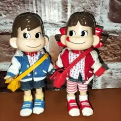不二家　ペコちゃんポコちゃんフィギュア　人形