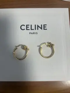 CELINE セリーヌ ピアス ノット フープピアス 片耳 2025年最新】CELINE ピアス(両耳用)の人気アイテム - メルカリ
