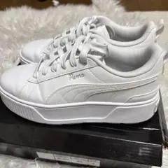 ⭐︎週末限定お値下げ⭐︎プーマ　Puma カルメン CG ホワイト スニーカー