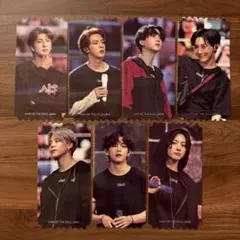 BTS MAP OF THE SOUL ONE カード 7枚セット