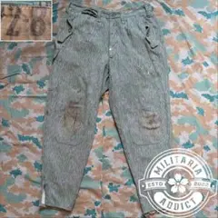 [チェコ軍] 2B レインドロップカモ パンツ カーゴパンツ 軍放出品 古着