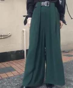 Ameri ワイドパンツ