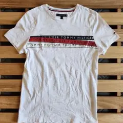TOMMY HILFIGER 半袖シャツ ホワイト