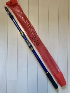 ⭐︎お手頃価格⭐︎ロッド カーボン 2.7m ブルー 釣具 船竿 GHOTDA