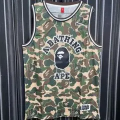 A BATHING APE 迷彩タンクトップ　Lサイズ