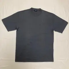 【着用回数少】OLD UNIQLO 紺タグ ポケット付き半袖Ｔシャツ グレー／Ｌ