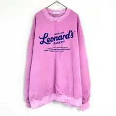 Leonard’s ピンク スウェット トレーナー カジュアル