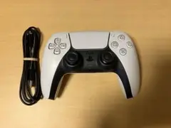 PS5 コントローラー ホワイト/USBケーブル付き