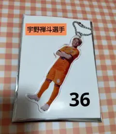 清水エスパルス ★ 宇野 禅斗選手 36番 ★ アクリルキーホルダー＊ ユニ ＊