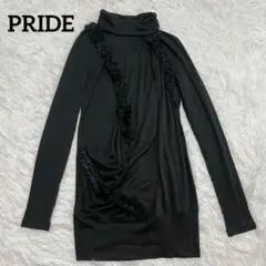 プライド　PRIDE 長袖　ハイネックトップス　カットソー　レディース