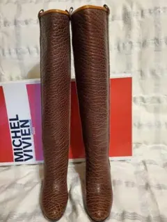 新品 ミッシェルビビアン ロングブーツ37.5
