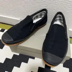 新品未使用★親方寅さん作業靴26.0EEE 黒ブラック 福山ゴム スリッポン