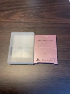 PlayStation2 8MB メモリーカード ピンク