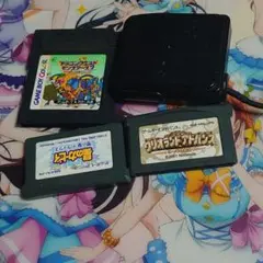 ジャンク品。ゲームボーイアドバンスソフト、充電器