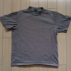 ブラウン コットン Tシャツ シンプル