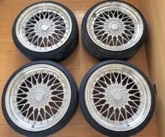 BBS スーパーRS 19インチホイール＆タイヤ4本セット(美品) BBS (4本価格) 19インチ 10.0J 5/112 SUPER-RS (SL-SLD