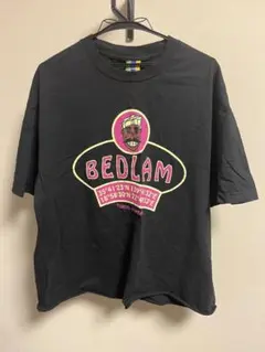 BEDLAM グラフィックTシャツ 黒　ベドラム