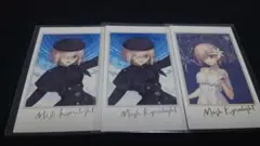 FGO fes 英霊 正装 旅装 マシュ ポートレート ポトレ チェキ