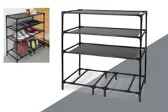 新品未使用 玄関 収納 ハック シューズ＆ボールラック HAC4508
