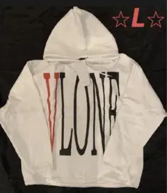 残1点!VLONE ヴィーローン パーカー メンズ レディース 普段着 部屋着
