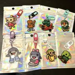 ブレインロット　ピクセルアートキーホルダー