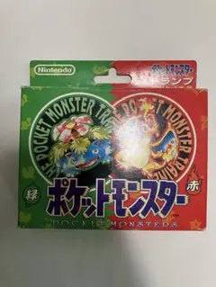 【匿名配送】 1996年  任天堂  ポケットモンスター トランプ 緑 赤 ポケモントランプ 赤 緑 初代 グリーン レッド