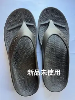 【新品未使用】W FLIPFLOP M リカバリーサンダル チョコレート茶色