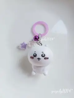 ‪♡ちいかわ アンブレラマーカー めじるしチャーム 鈴付 ホワイト