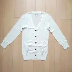 美品☆ 【Tiara】 ティアラ　Tiaraボタン　長袖　ミドル丈 カーディガン