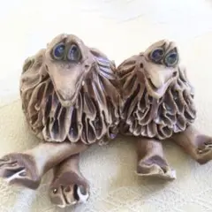ニュージーランド土産　NＬの国鳥キウィの置物