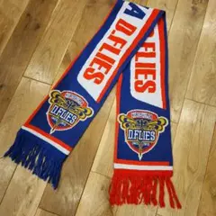 美品✨広島ドラゴンフライズ　ニットマフラー　バスケ　バスケットボール