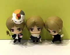 【台座欠品】夏目友人帳 ぷちきゃら 春夏秋冬 夏目貴志 ニャンコ先生